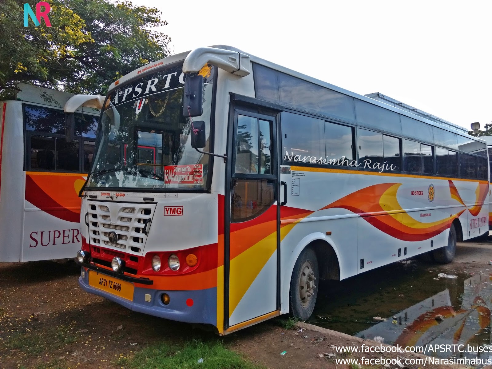 NARASIMHA BUS APSRTC YEMMIGANUR DEPOT HIRE SUPER LUXURY'S BUSES