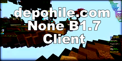 Minecraft None B1.7 Client Hilesi İndir Ban Riski Yok