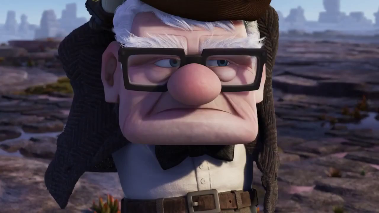 вверх мультфильм 2009 рассел. карл фредриксен и элли. вверх 2009. вверх заставка. вверх 2009.