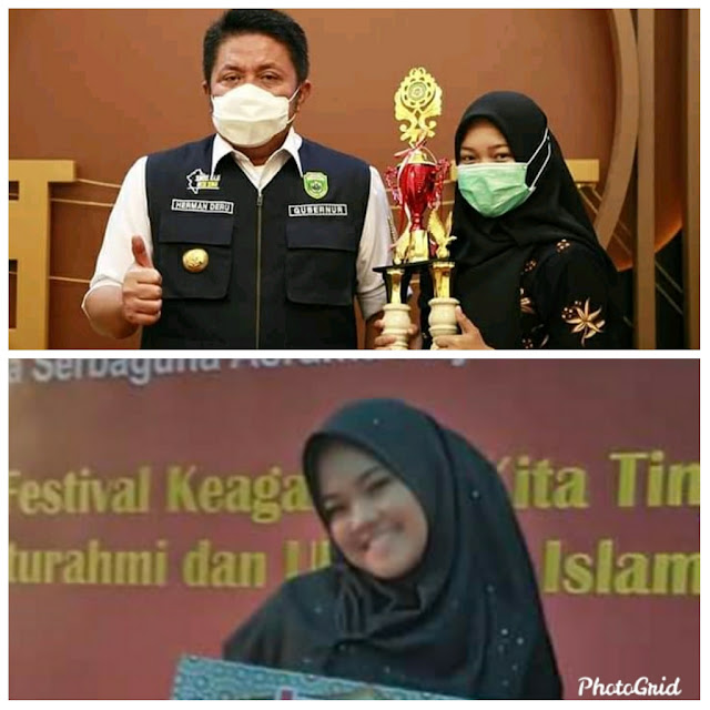 Raih Juara Ke II Bintang Vokalis Qasidah, Tasya Nurhaliza Harumkan Nama OKI dan Provinsi SumSel di Tingkat Nasional