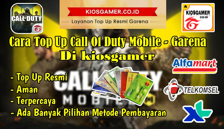 Cara Top Up Cp Call Of Duty Mobile Garena Di Kiosgamer
