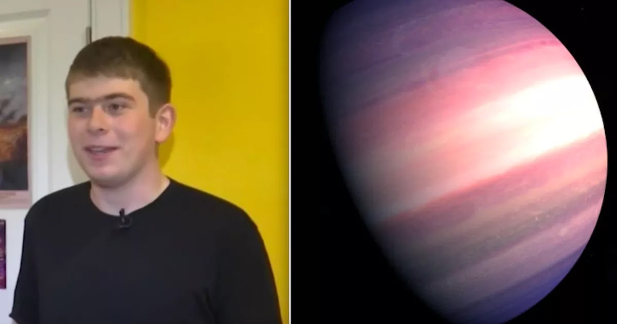 17-Year-Old Discovers New Planet 6.9 Times Larger Than Earth On Just His Third Day Of An Internship With NASA 17-Year-Old Discovers New Planet 6.9 Times Larger Than Earth On Just His Third Day Of An Internship With NASA