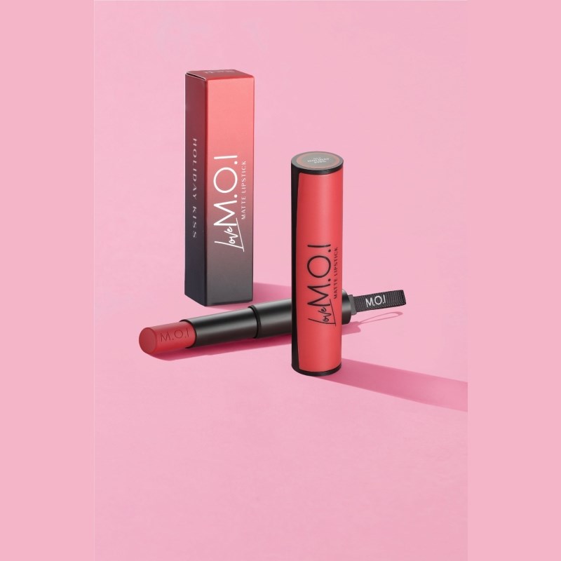 [MUA 1 TẶNG 1 No.12] MOI Son môi sáp vỏ đen