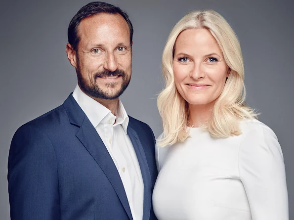 New photos of the Crown Prince Haakon and Crown Princess Mette-Marit of Norway.