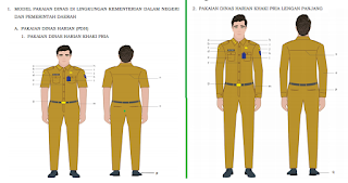 Permendagri Nomor 11 Tahun 2020 Tentang Pakaian Dinas ASN  PNS Di