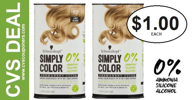 CVS Deal Schwarzkopf Hair Color 5-10-5-16