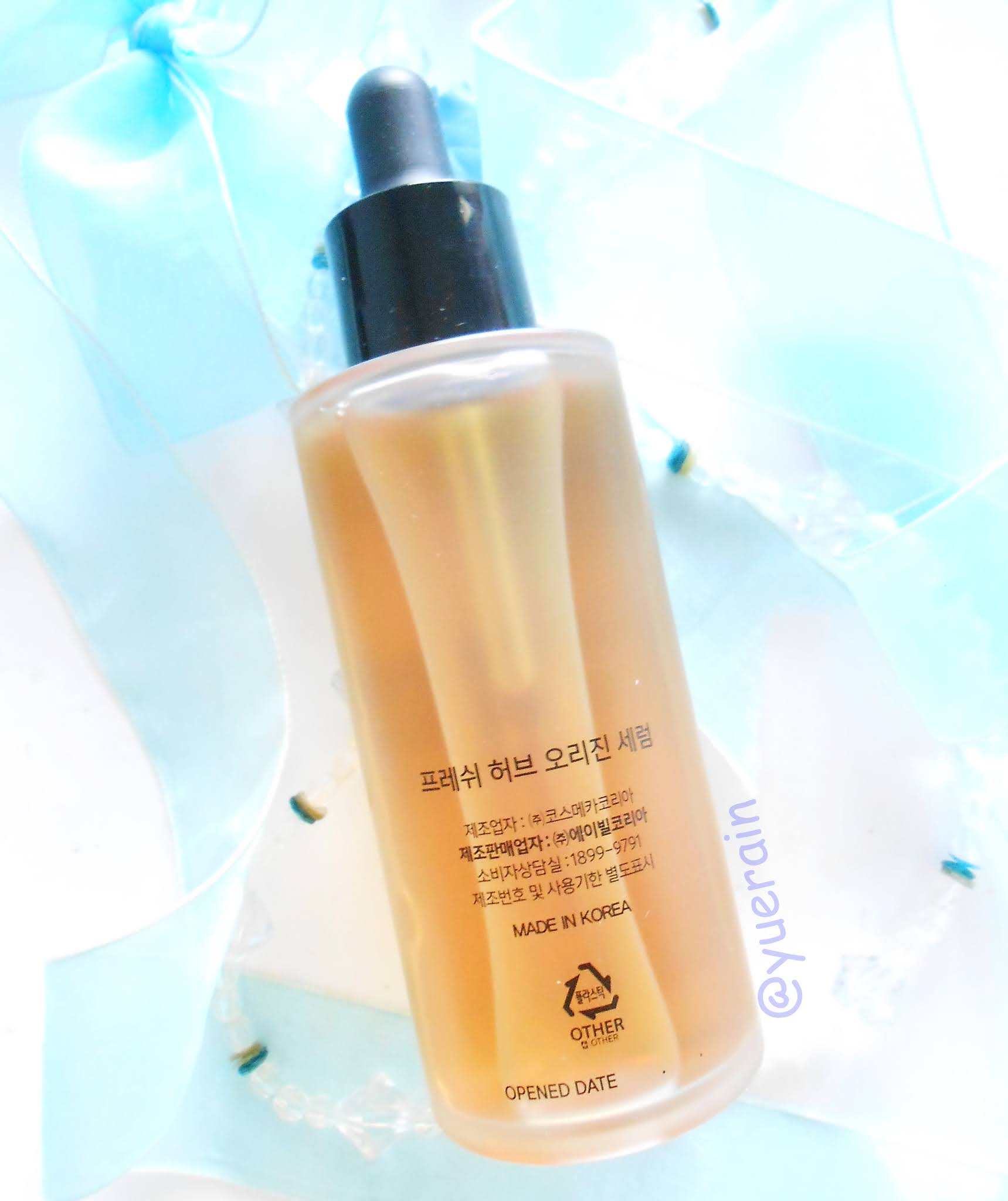 GREAT SKINandLIFE REVIEW ON NACIFIC FRESH HERB ORIGIN SERUM