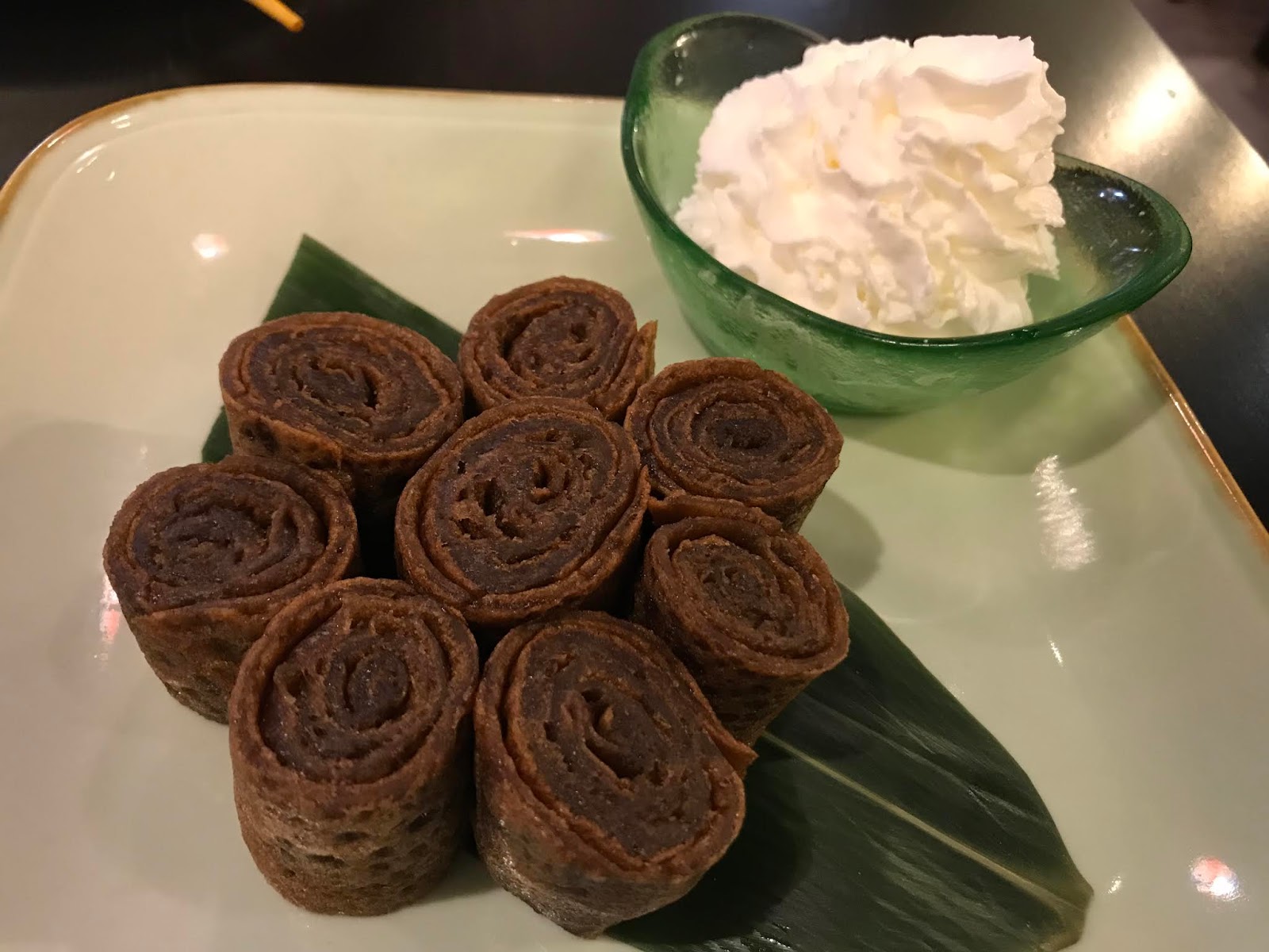 Small Potatoes Make The Steak Look Bigger Brown sugar pancakes from Nirai Kanai