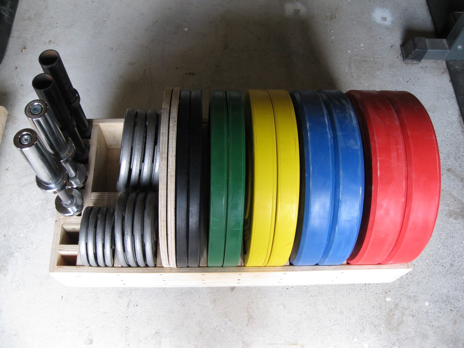 Enthusiastic Amateur Rolling plate storage