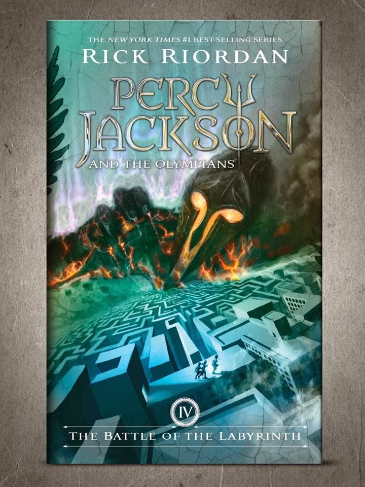 Lectores Apasionados: percy jackson y la batalla del laberinto portada