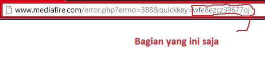 Generating new download key mediafire