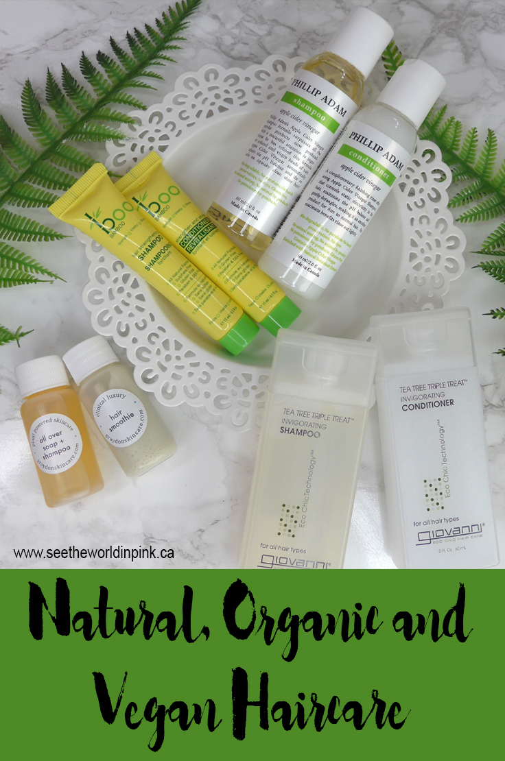 Natural, Organic, Vegan (and Mostly Canadian) Shampoos and Conditioners