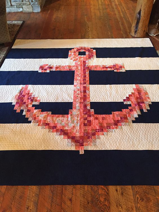 Anchors Aweigh Quilt Free Pattern