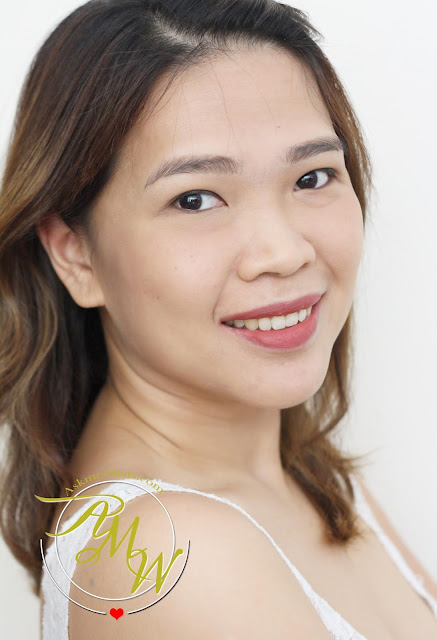 a photo of Nikki Tiu wearing Sugar Tint Lip and Cheek Tint Review in Sugar Rush and No Filter.