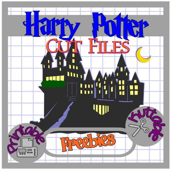 Download The Scrapoholic : 25 Days of HARRY POTTER Cut File Freebies! Day 02
