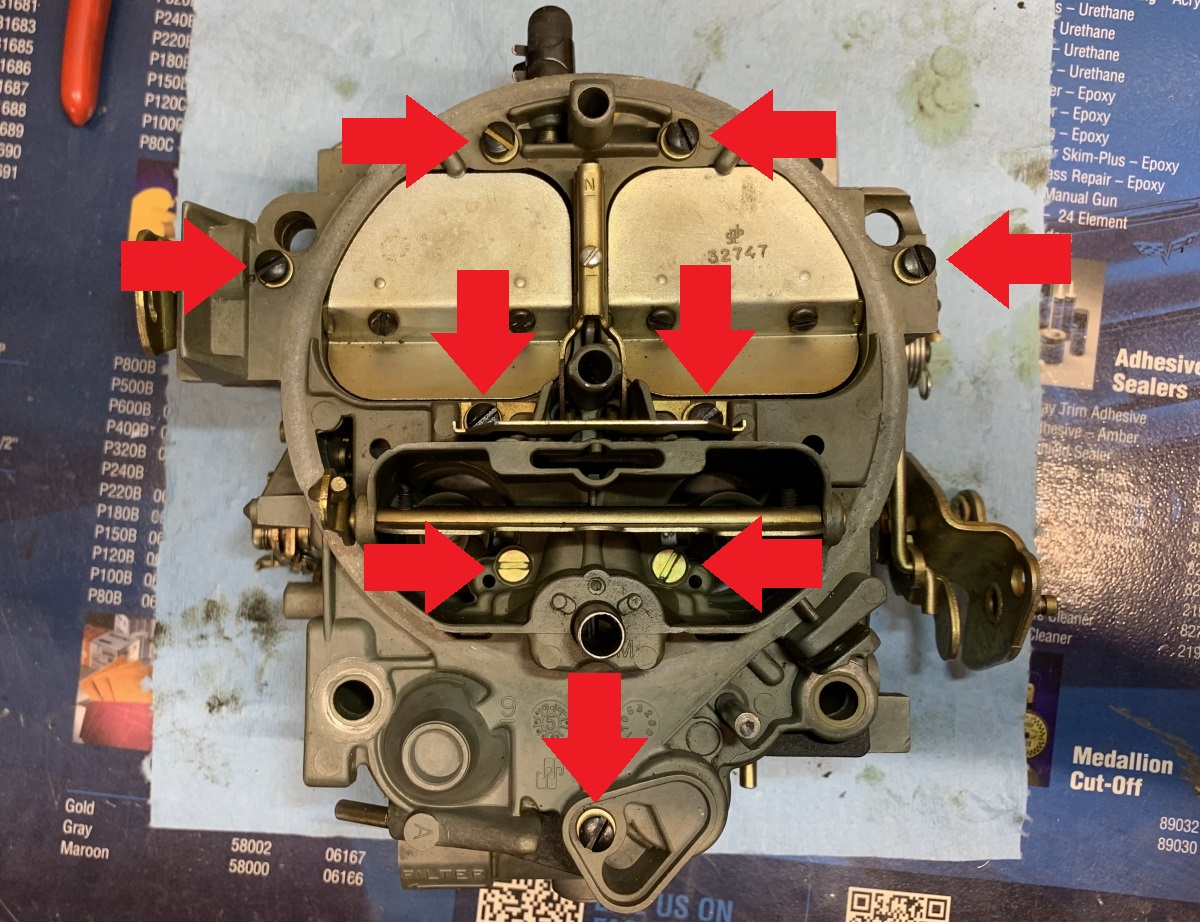 1976 Corvette Stingray Restore, Repair, Detail Resealing Quadrajet
