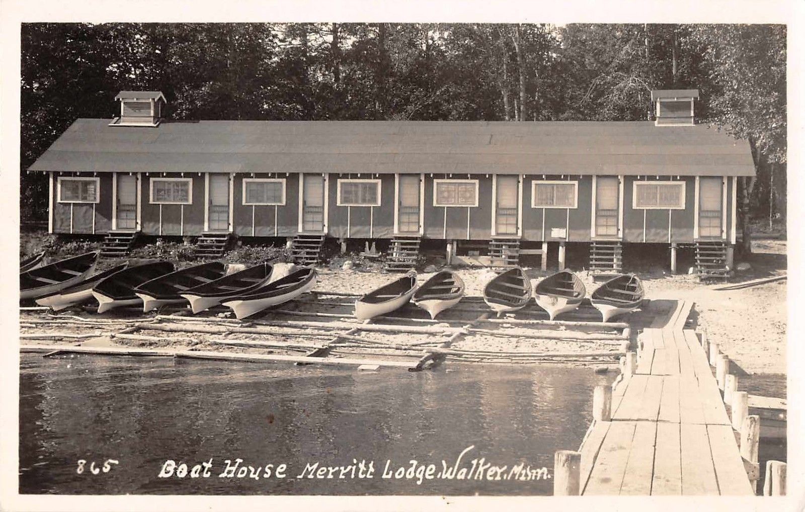 Old Leech Lake Resorts: Merit Lodge