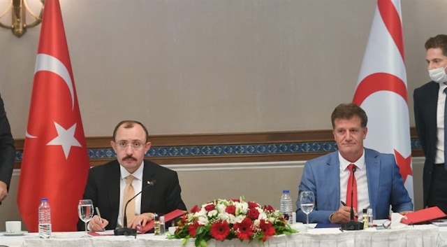 Türkiye ile KKTC arasında ticari ve ekonomik iş birliğinin geliştirilmesine ilişkin protokol imzalandı