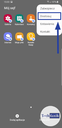 Jak dostosować sejf?