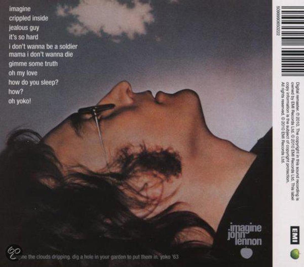 Classic Rock Covers Database John Lennon Imagine Released Year 1971