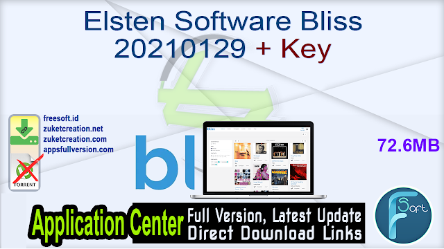 Elsten Software Bliss 20210129 + Key