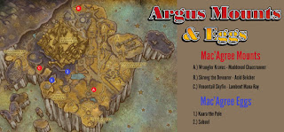 WoW Legion, World of Warcraft, Argus Eggs, Argus Mounts
