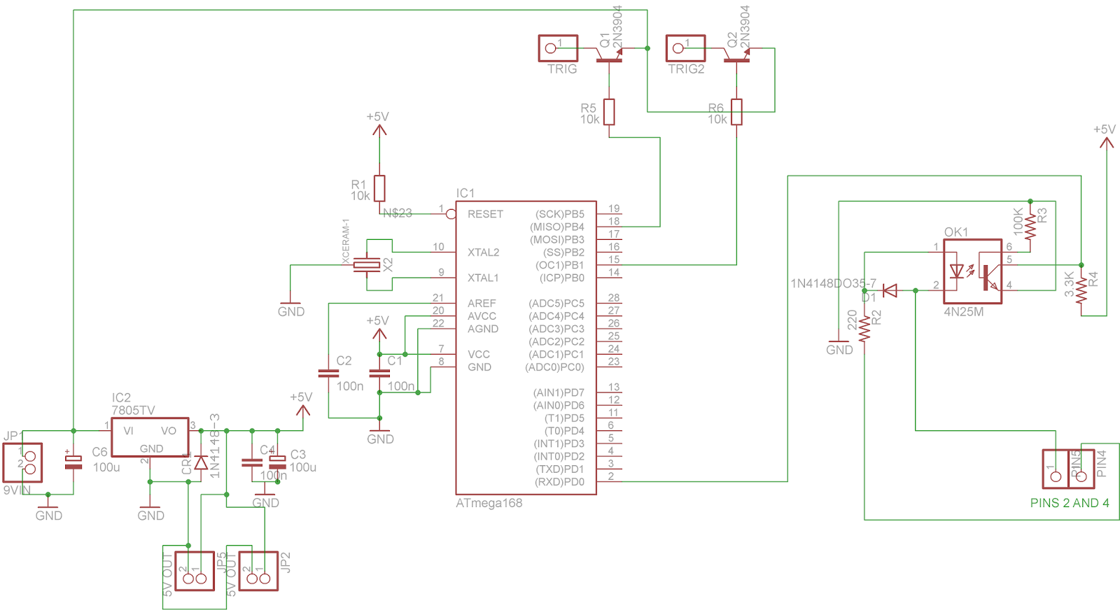 Analog Monster's Synth Blog Lell UDS MIDI to trigger interface