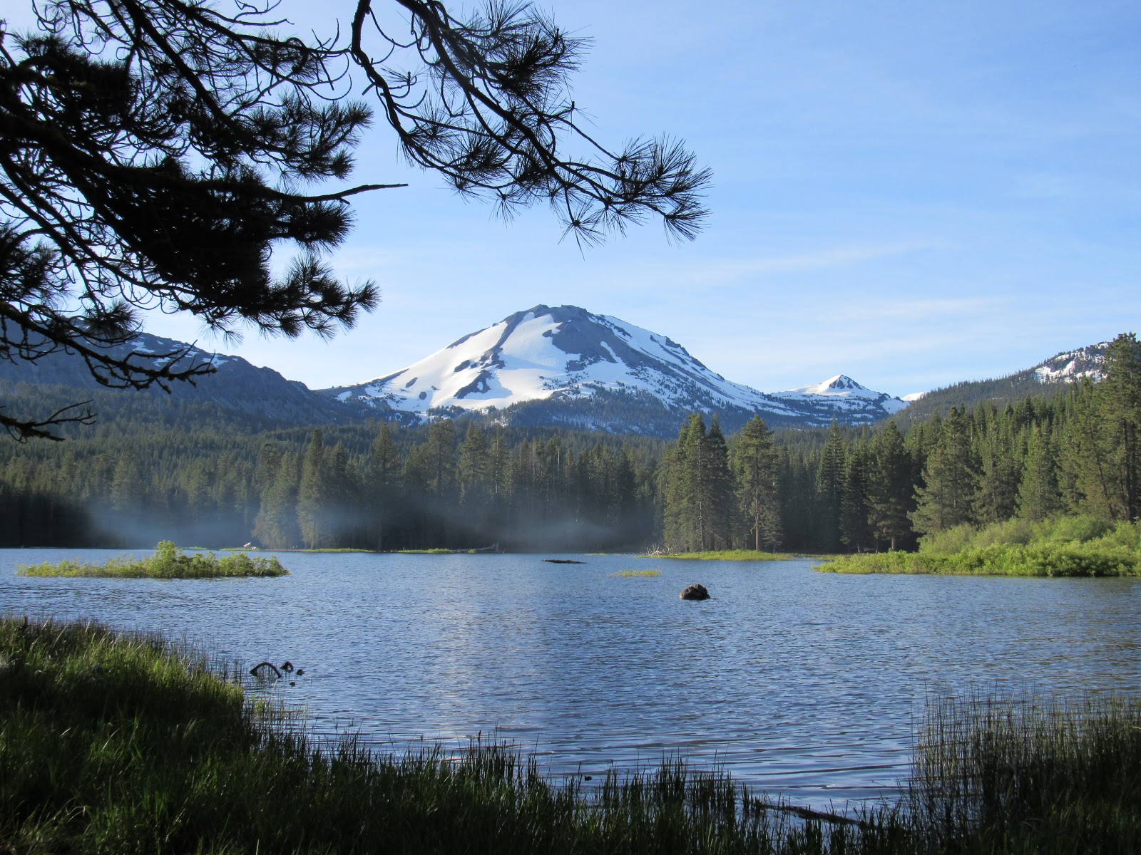 Vaughn the Road Again Lassen National Park Manzanita Lake