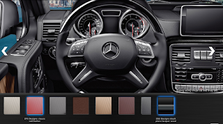 Màu nội thất Mercedes AMG G63 2019 Nội thất Mercedes AMG G63 2019 màu Đỏ Leather ZF5