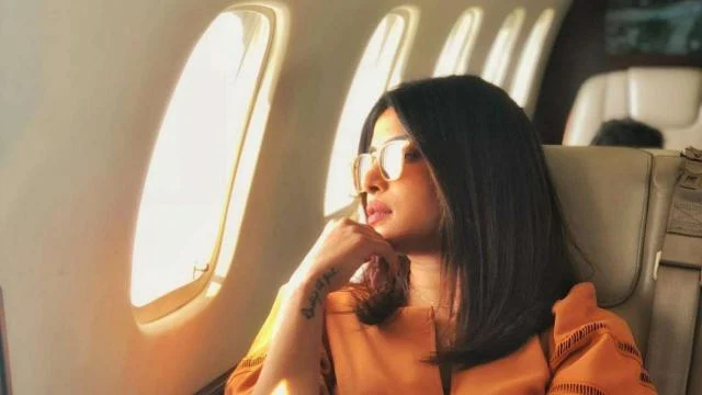 Private jet of Priyanka Chopra