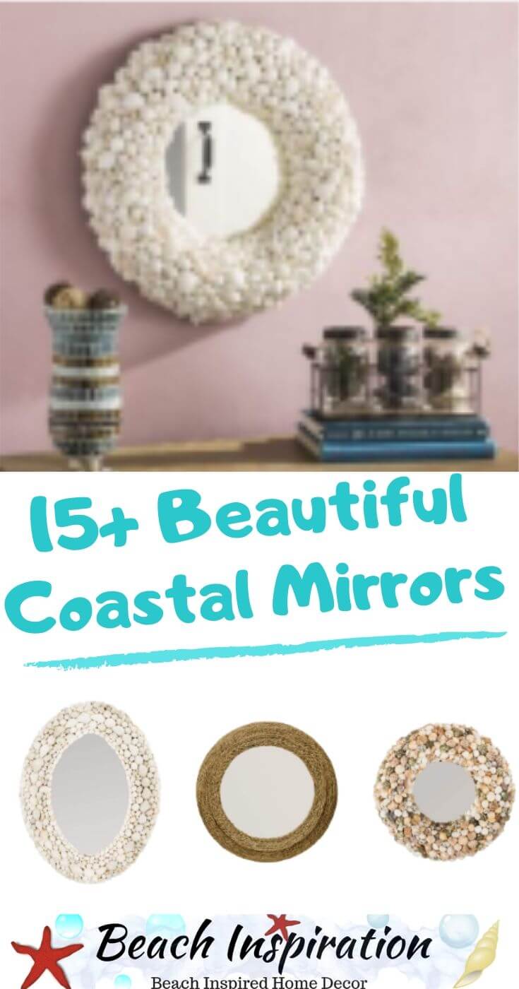 15+ Beach Themed Coastal Mirrors For Your Home
