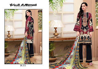 Pakistani lawn Suits Wholesale Price: Gull A Ahmed vol 4