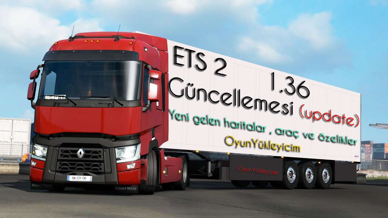 ETS 2 FULL 1.36.2.16s İNDİR + 70 DLC