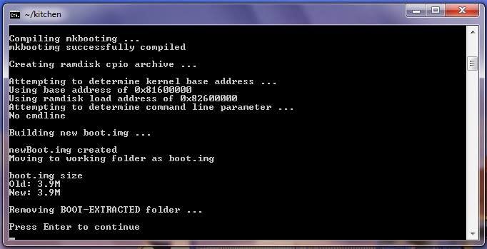 Boot img Boot img