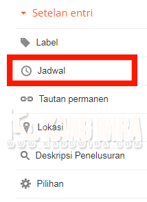 Tips Mengatur Jadwal Auto Posting dengan Fungsi Schedule Post yang ada di dalam Blog Tips Mengatur Jadwal Auto Posting dengan Fungsi Schedule Post yang ada di dalam Blog