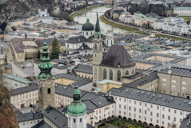 Salzburg Card: Views from Fortress Hohensalzburg