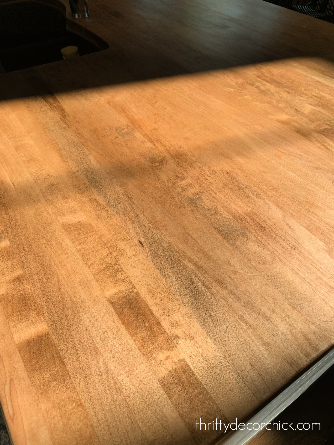 Tung oil finish on wood countertops