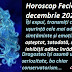 Horoscop Fecioară decembrie 2020