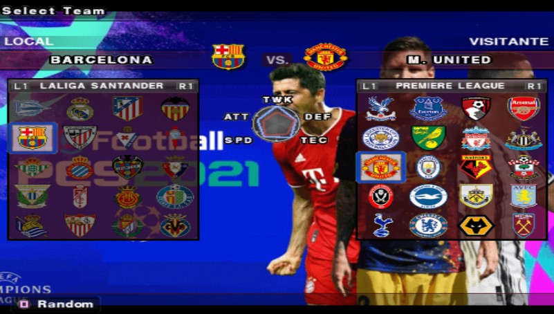 PES 2021 no PS1 (Winning Eleven Patch) PlayStation 1 