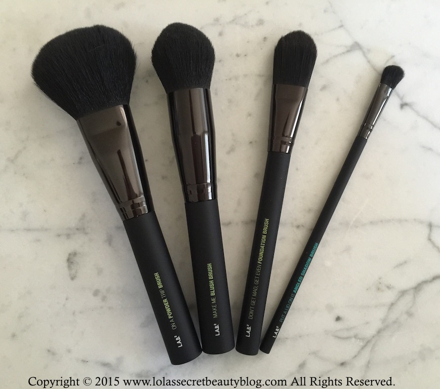 lola's secret beauty blog L.A.B.2 Makeup Brushes are CrueltyFree