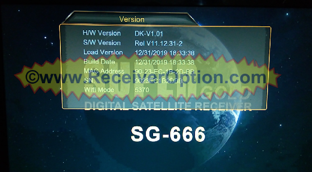 SUPER GOLD SG-666 HD RECEIVER NEW SOFTWARE WITH NASHARE PRO