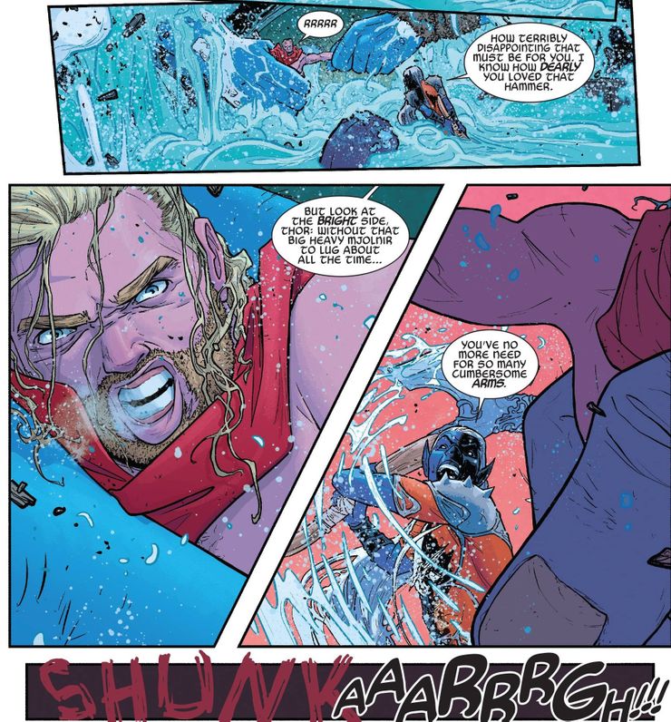 Cómo Thor perdió (y reemplazó) su brazo en los cómics Cómo Thor perdió (y reemplazó) su brazo en los cómics