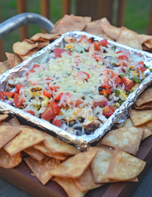 Loaded Black Bean Dip