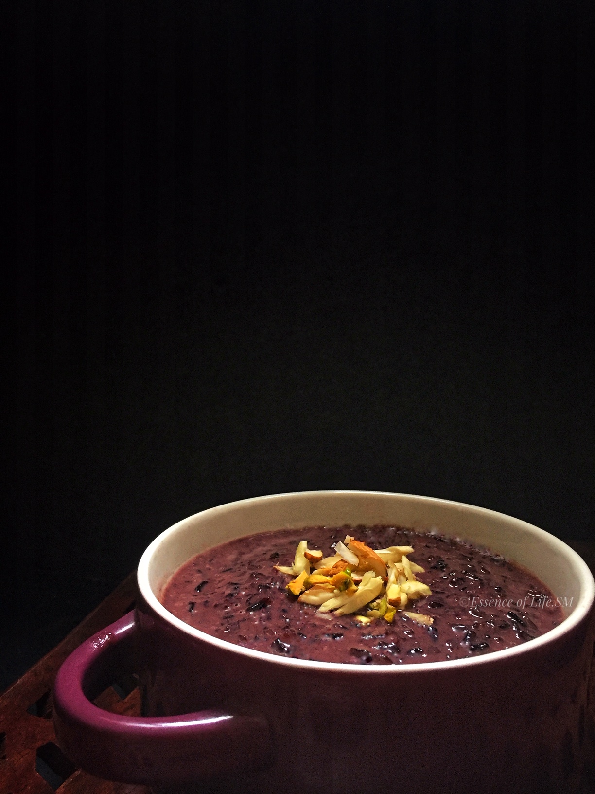CHAK HAO AMUBI MANIPURI BLACK RICE KHEER