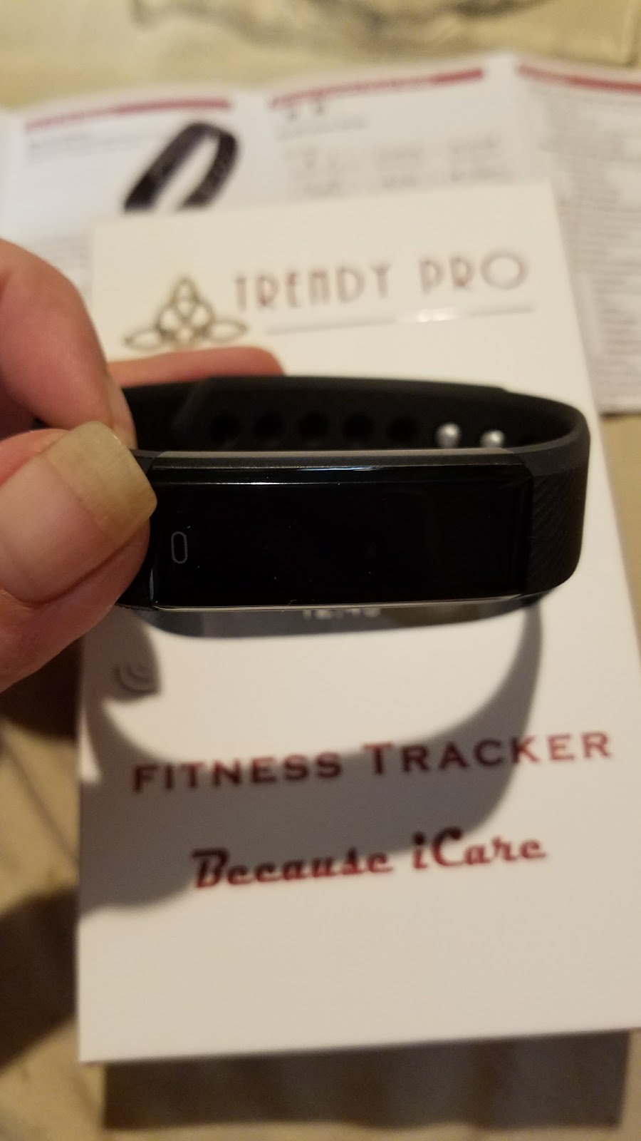 Trendy Pro Fitness Tracker -Because icare