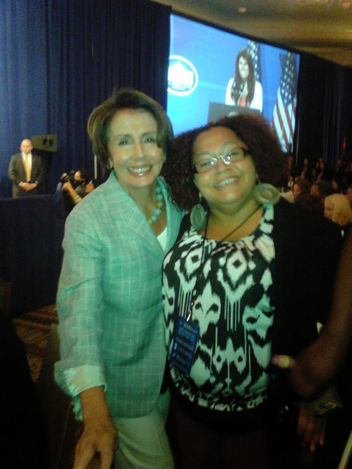 Brava & Speaker of The House Nancy Pelosi