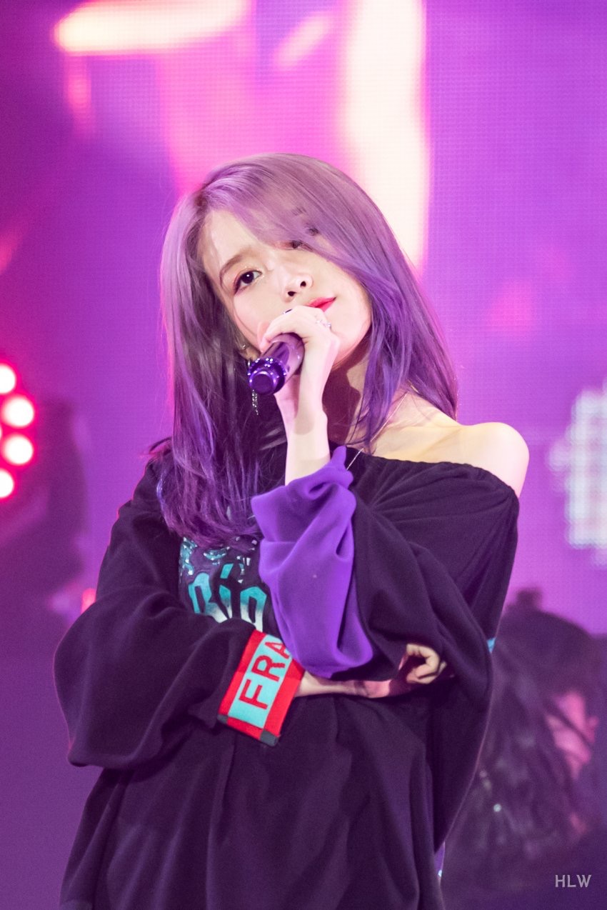 Knetz agree Singer IU looks the best with purple hair and wish to see