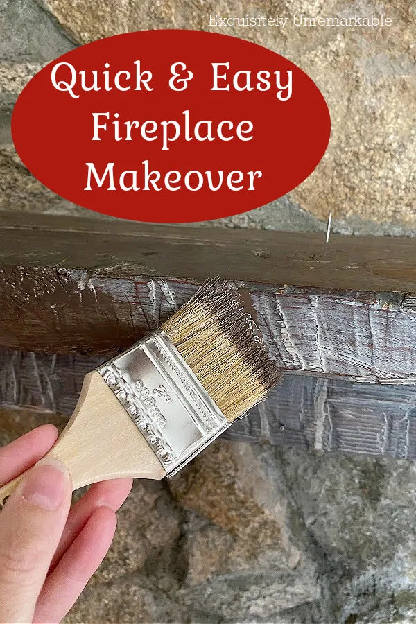 Quick & Easy Fireplace Makeover