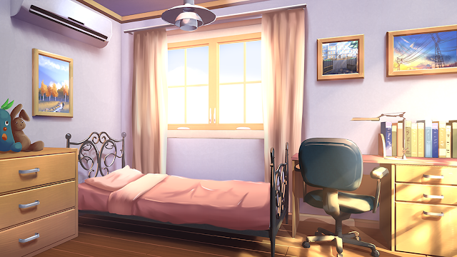 Anime Landscape Bedroom Anime Background