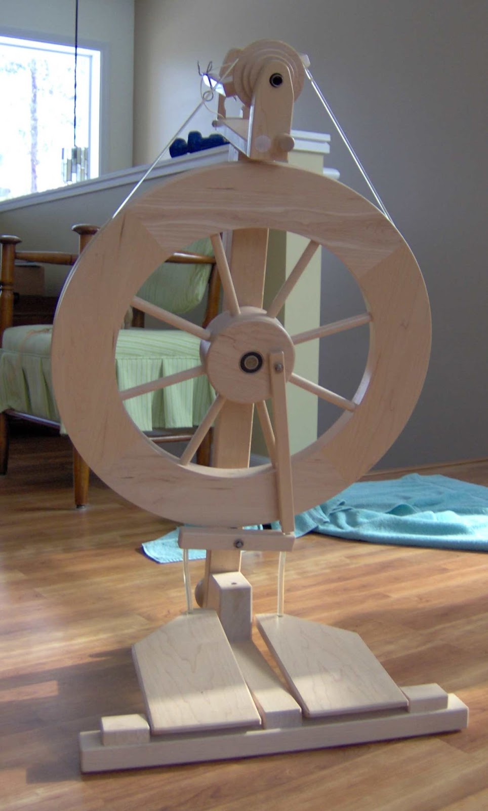 Stone Sock Blog Used Lendrum Spinning Wheel and Accessories for Sale